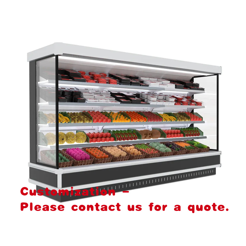 Commercial Chest Freezer - Koelkast met dubbele deur, glazen display,