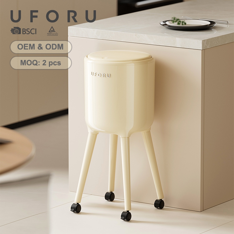UFORU Hoge staande prullenbak  - Commercial Kitchen Bin recensie en prijs